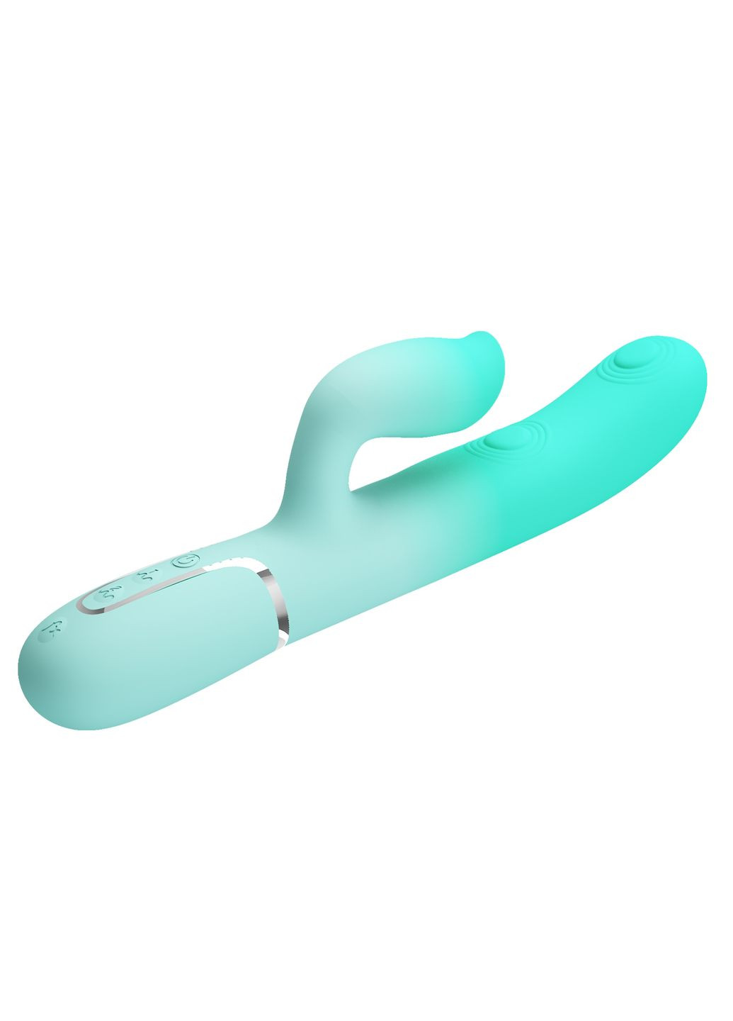 Вибратор-кролик Gigi со стимулятором язычком,, 22.8 х 3.4 см Pretty Love (361670049)