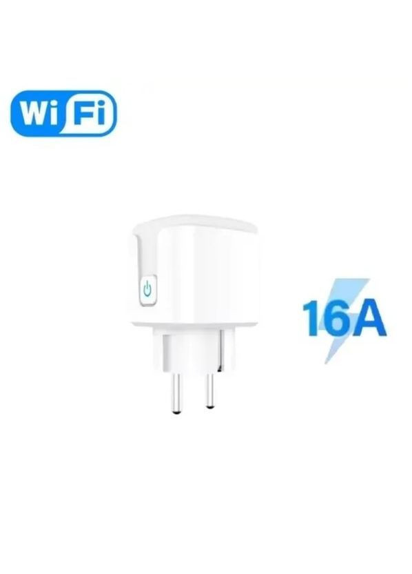 Розумна WiFi розетка на 16А Smart 3680Вт розетка з підключенням до телефону Good Idea (363834572)