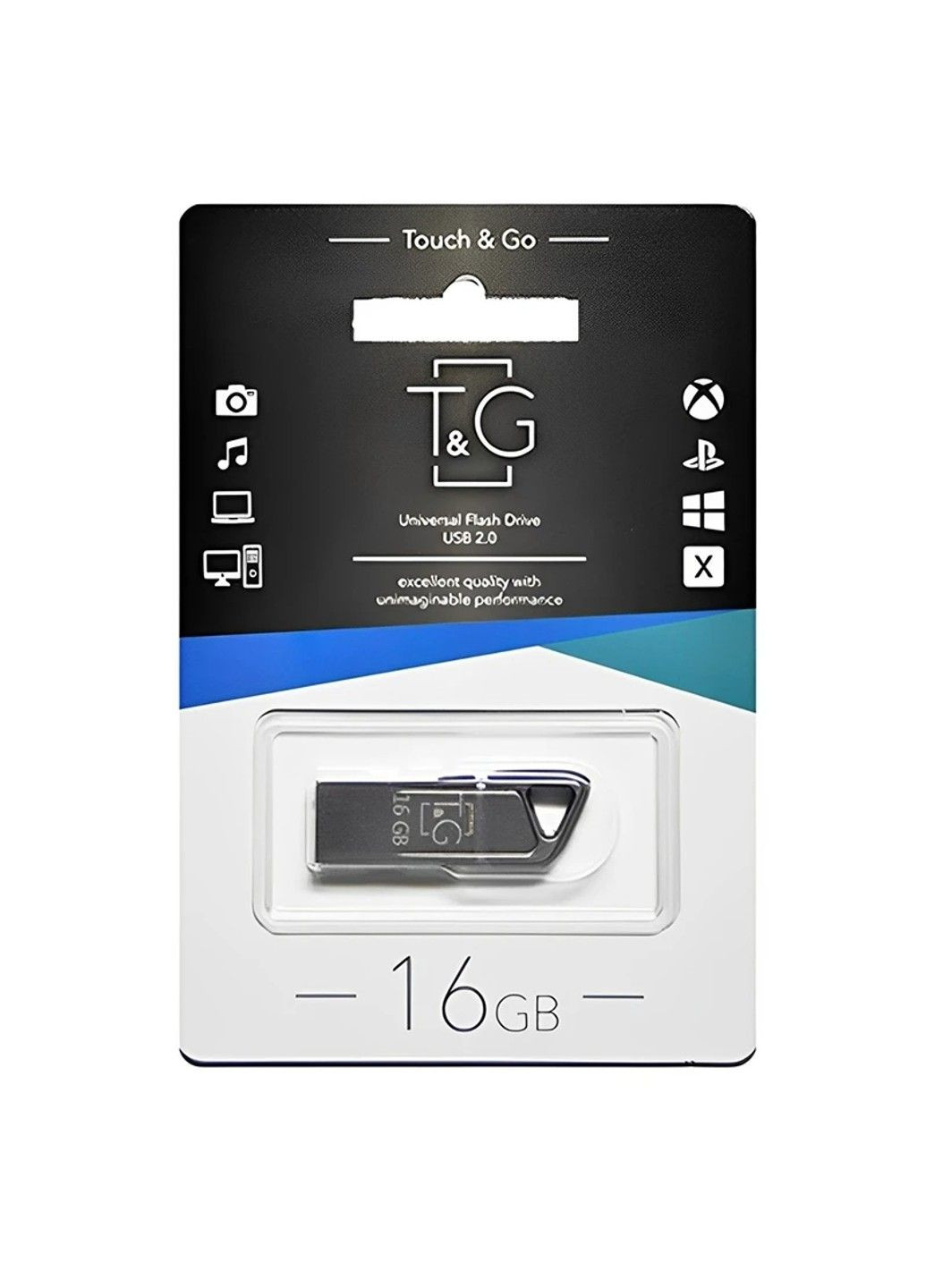 Флеш-драйв USB 3.0 Flash Drive 114 Metal Series 16GB T&G (307830000)