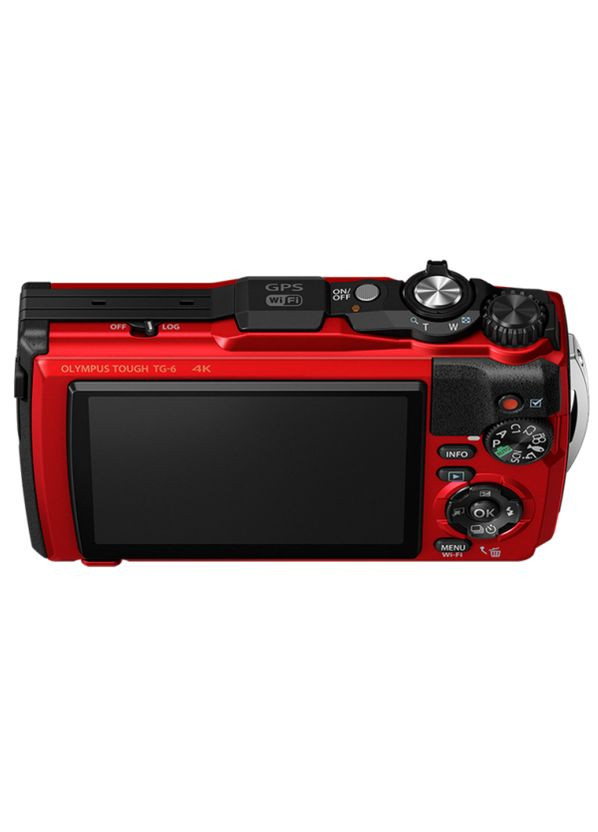 Цифрова камера TG6 Red (Waterproof - 15m; GPS; 4K; Wi-Fi) Olympus (277756317)