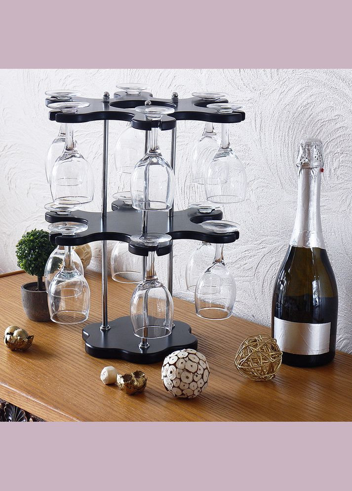 Набор для вина на 12 рюмок Барокко. (SS09183) Гранд Презент (301221700)