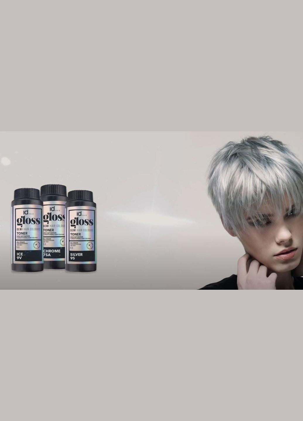 Демиперманентная краска для волос GLOSS TONER Id Hair 75мл idHair (331016217)