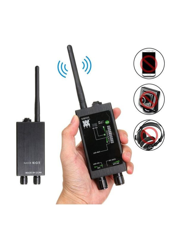 Детектор жучків і прихованих камер M-8000. Професійний комплект (100629) Protect (321960447)