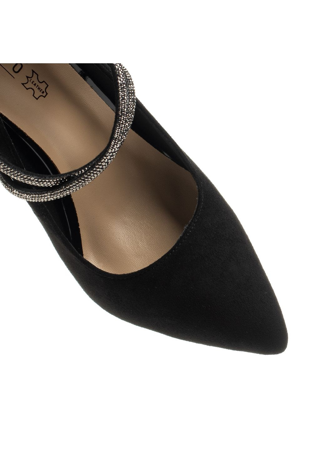 Marigo Туфлі (2412Т) чорний з штучна замша, україна — (328913080)