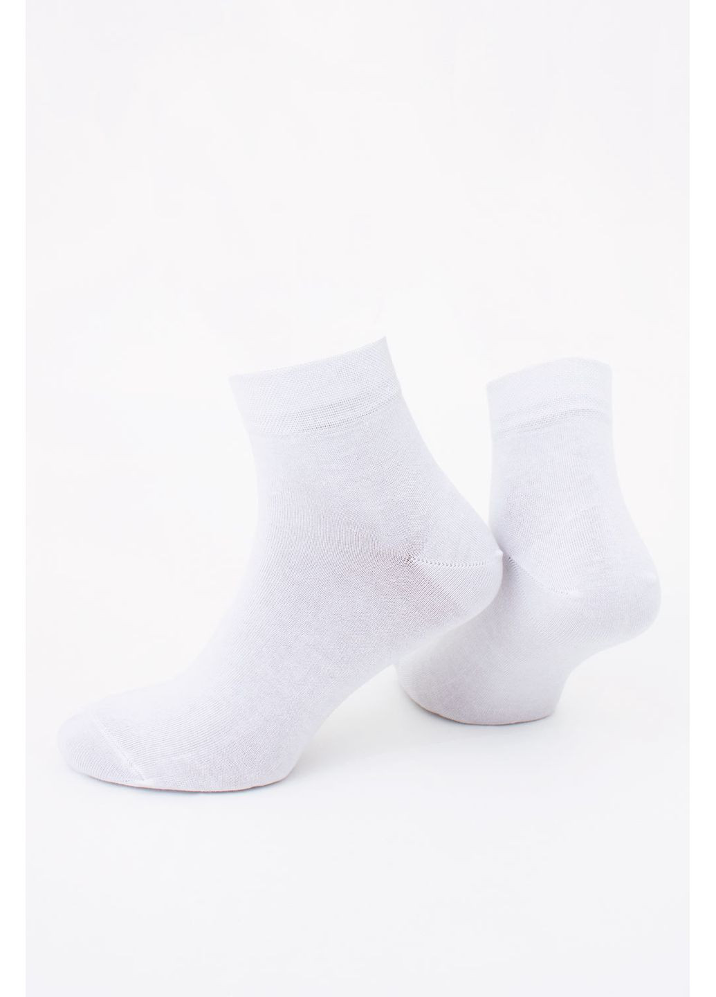 Білі шкарпетки укорочені чоловічі Giulia однотонні (351854376)