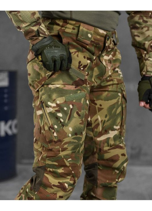 Тактичний чоловічий демісезонний костюм Ріп-стоп 3 в 1 мультикам No Brand