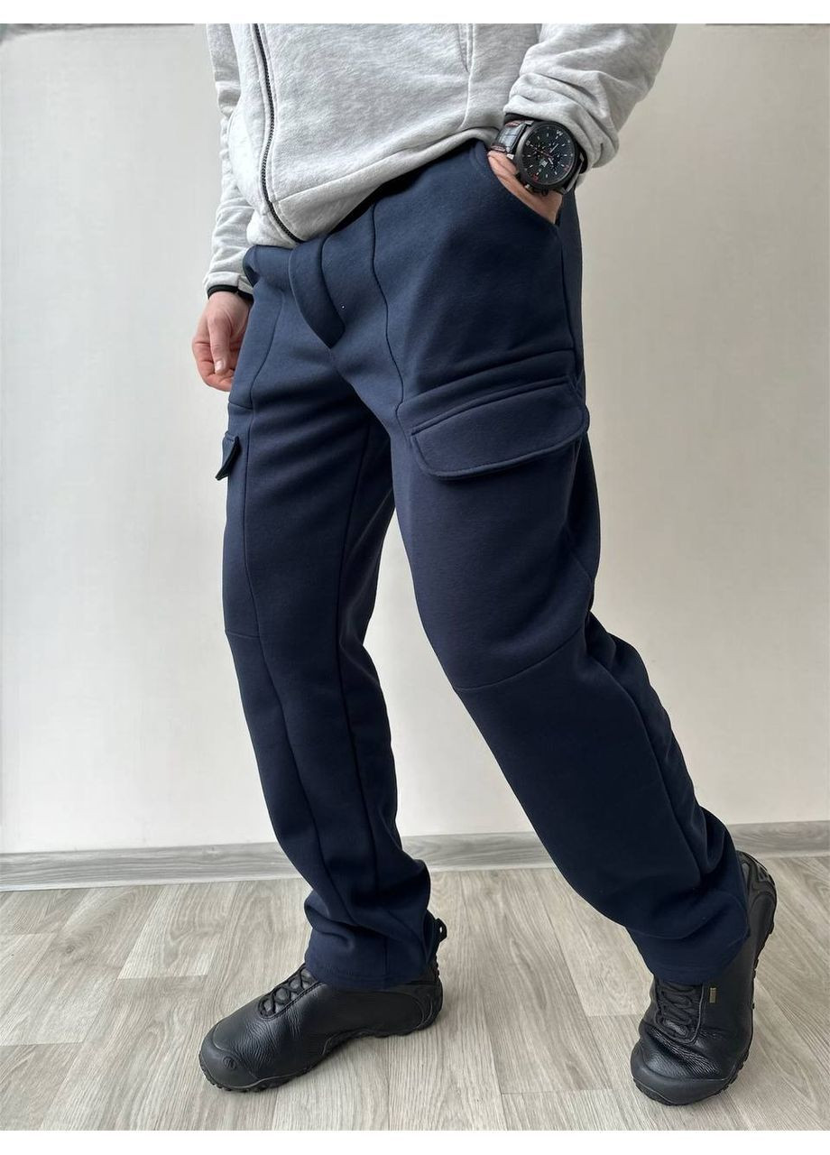 Штани, колір Темно-синій Fashion (362415479)