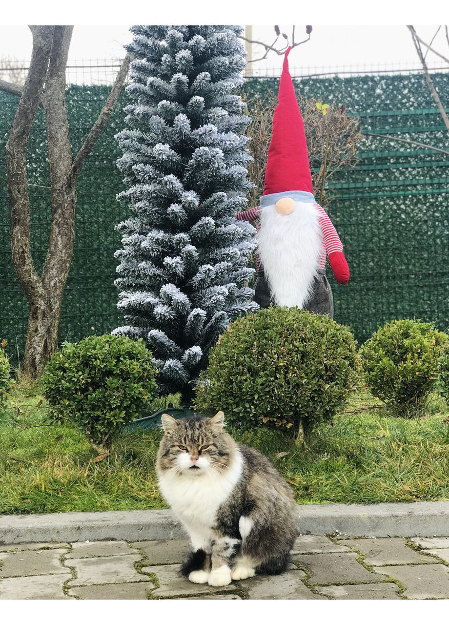 Ёлка SGH Альпийская 220 см заснеженная узкая HVOYA (366963881)