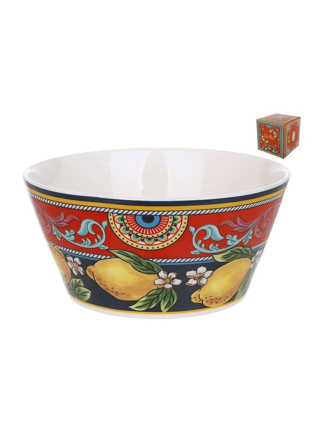 Пиала 2 шт фарфоровая Sicilia, 500мл No Brand (325608800)