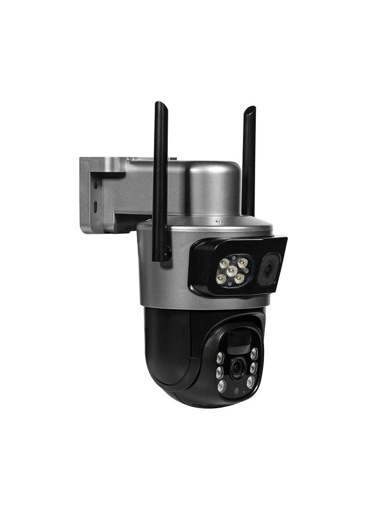 IP PTZ видеокамера автономна с 4G и солнечной панелью 3Mp+3Mp VLC-9430IG/2C3S (Solar) f=4mm, на аккумуляторных Light Vision (362961925)