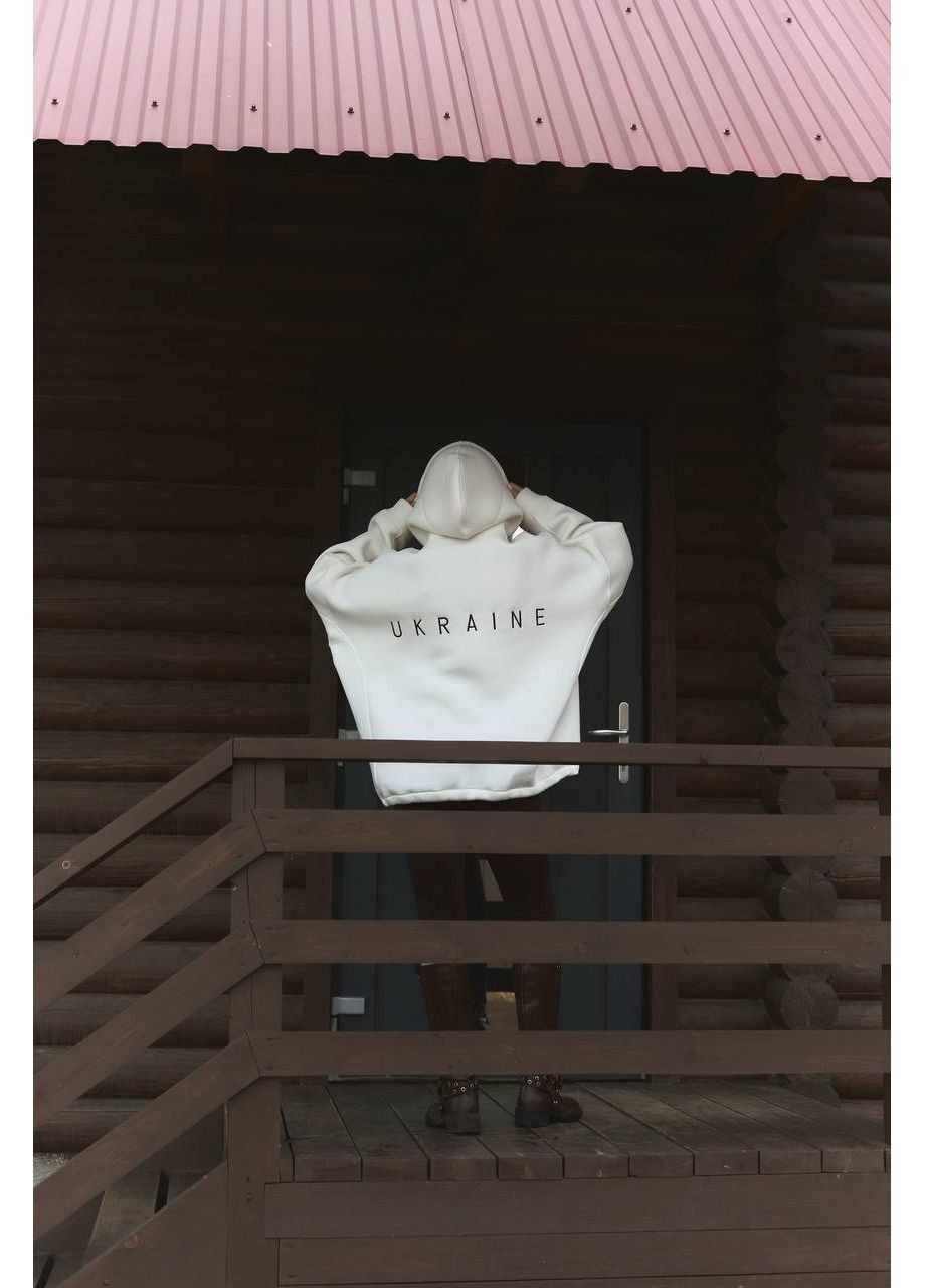 Худи Украина Unisex из турецкой тринитки пенье на флисе ❄️❄️❄️ Україна (368541119)
