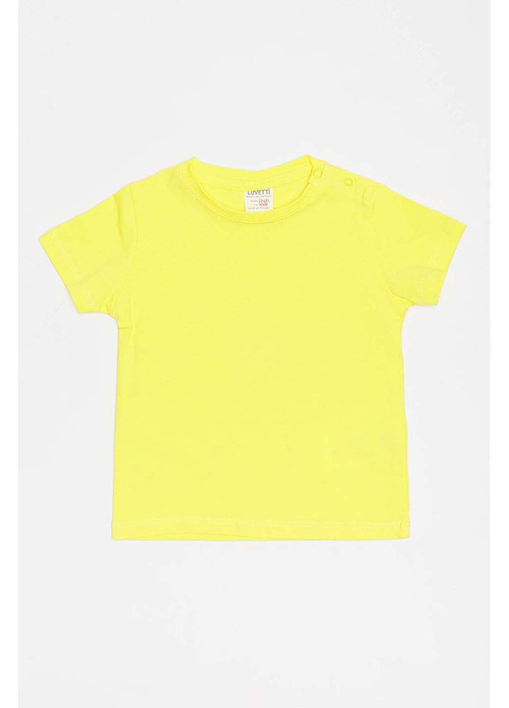 Жовта літня футболка Lovetti