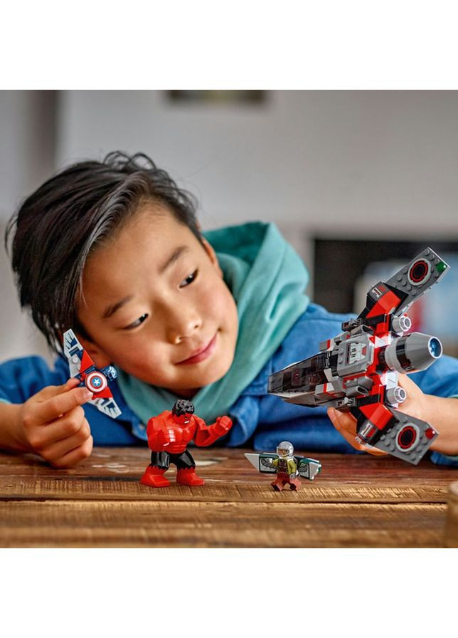 Конструктор Marvel Капитан Америка против Красного Халка 223 детали (76292) Lego (333828122)