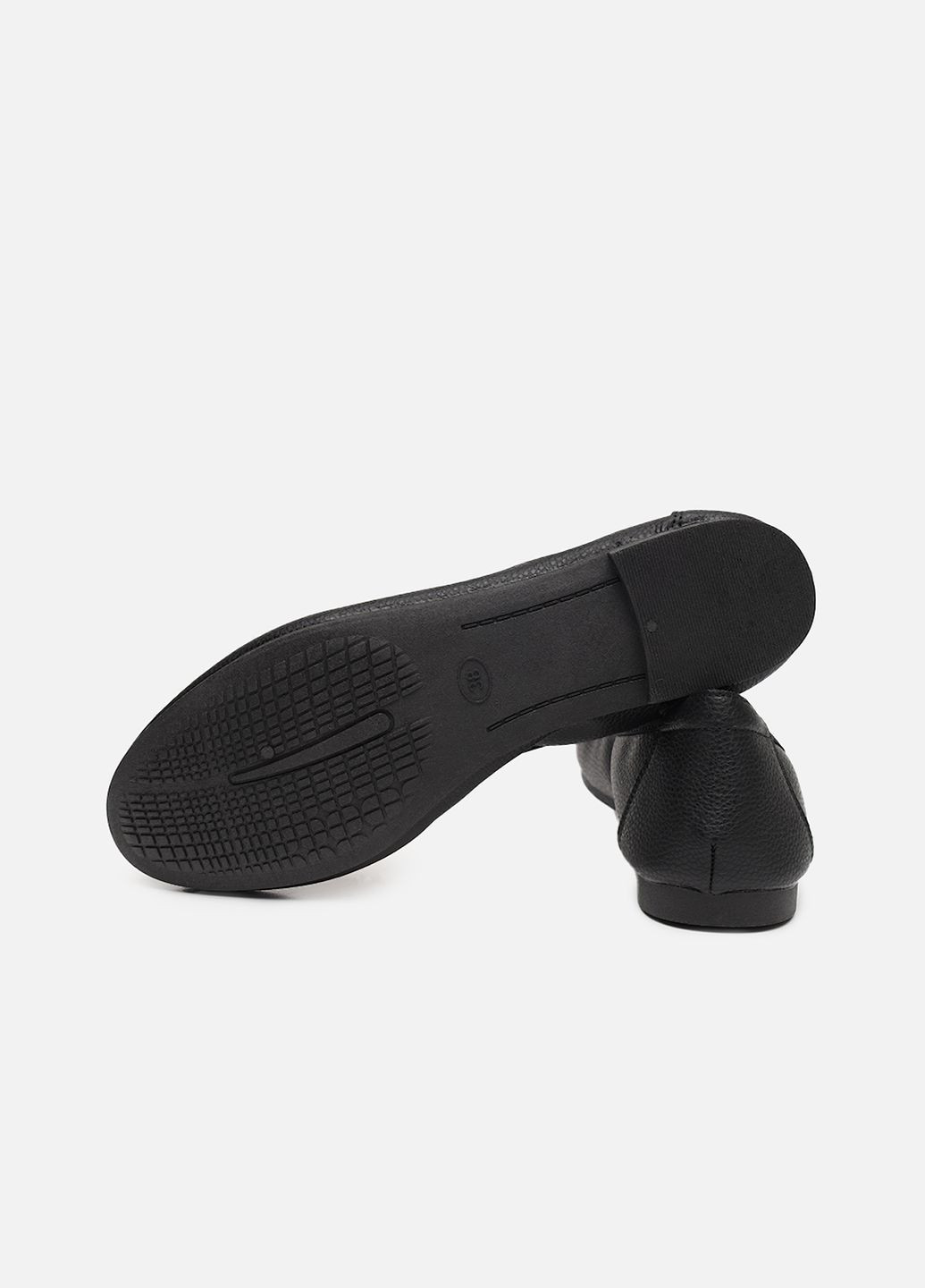 Жіночі балетки жіночі колір чорний цб-00264082 Yuki | чорні (330274320)