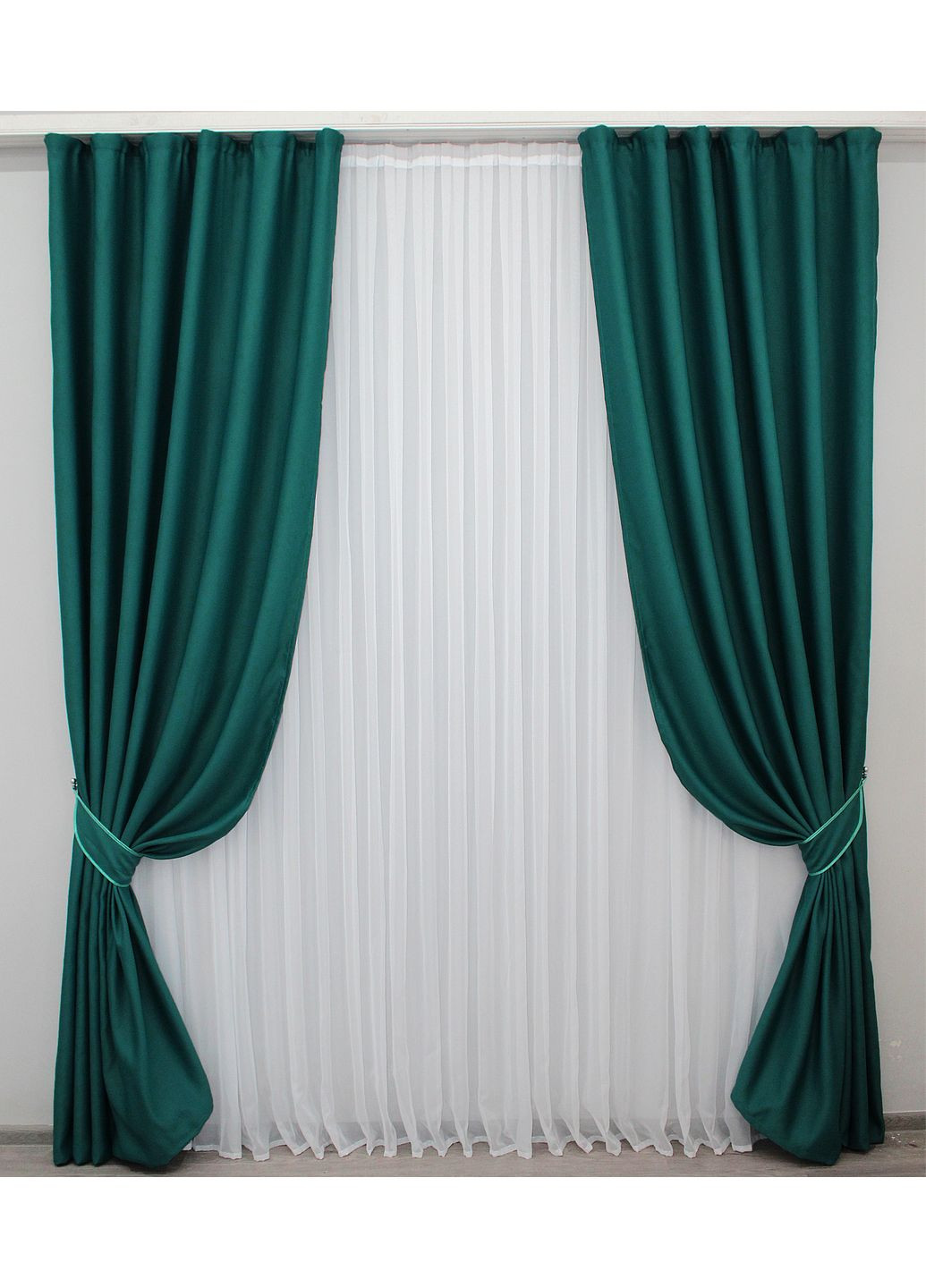 Комплект готовых штор Блекаут Fusion Dimout № 794ш 100х270 см 2 шт (31-329) VR-Textil (298122462)