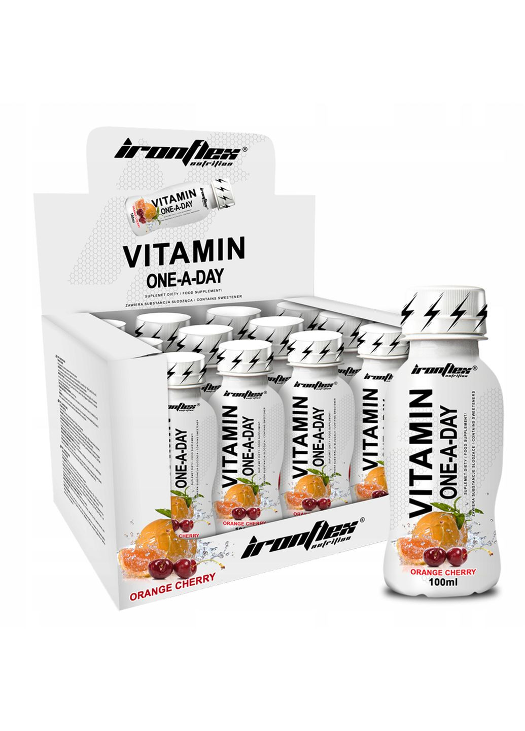 Витаминно-минеральный комплекс Vitamin One-A-Day Shot 12x 100 ml (Orange cherry) Iron Flex (282744819)