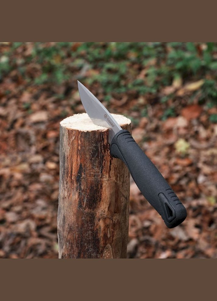 Нож с ножнами черный G807BK Ganzo (317307140)