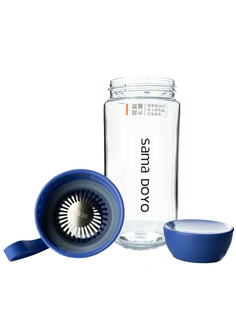 Пляшка Sama Doyo K03, 530 мл Синя SAMADOYO (305064691)