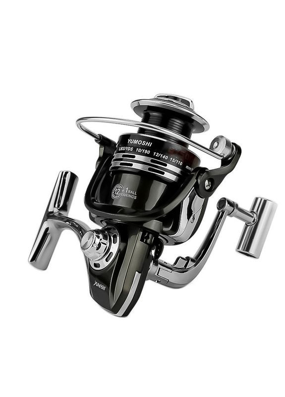 Катушка безынерционная BY Black для спиннинга 1шт Yumoshi (336193392)