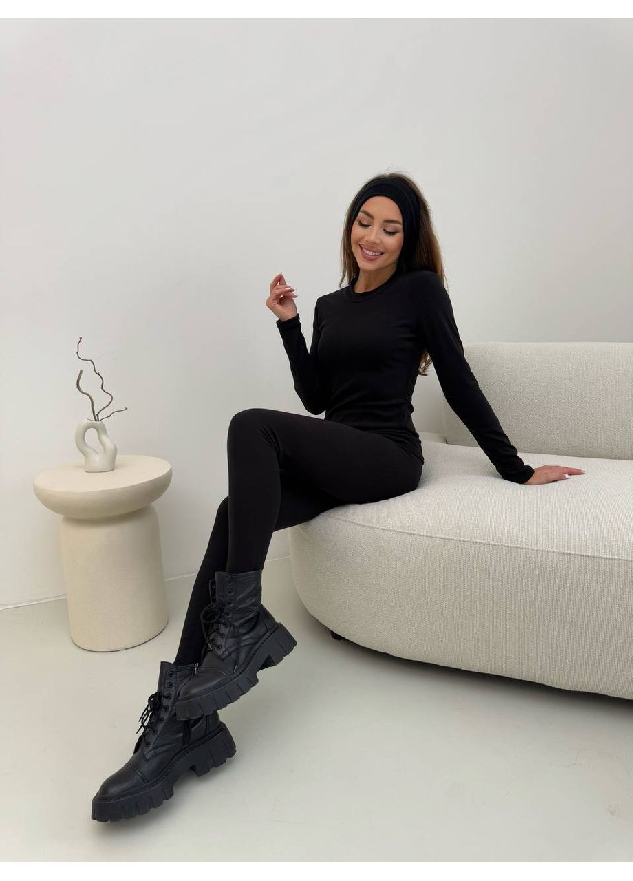 Женский термокомплект лонгслив + лосины MonCher (362206286)