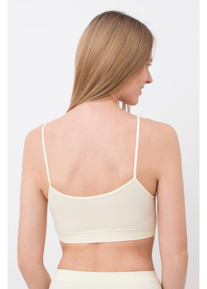 Безшовний топ на тонких бретелях Giulia TOP WITH STRAPS (366882876)