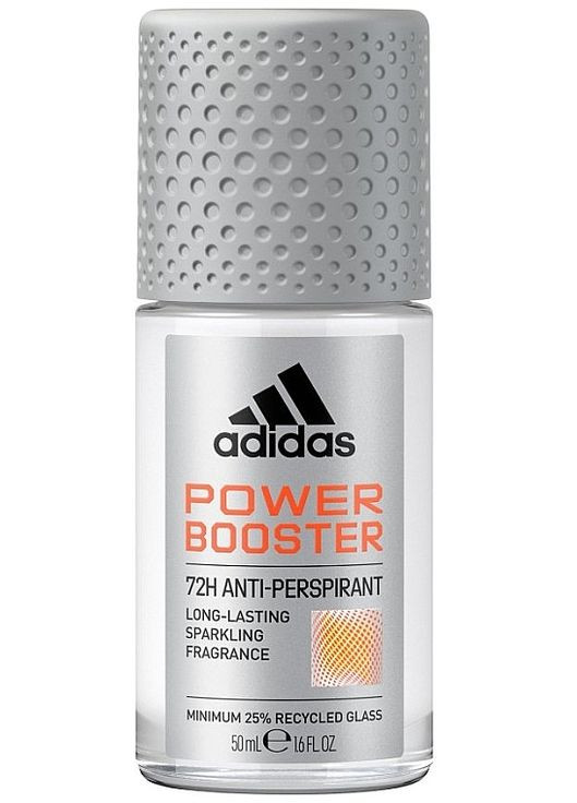Дезодорант-антиперспірант кульковий для чоловіків Power Booster 72H Anti-Perspirant Roll-On 50ml (1165634-133669) adidas (368634016)