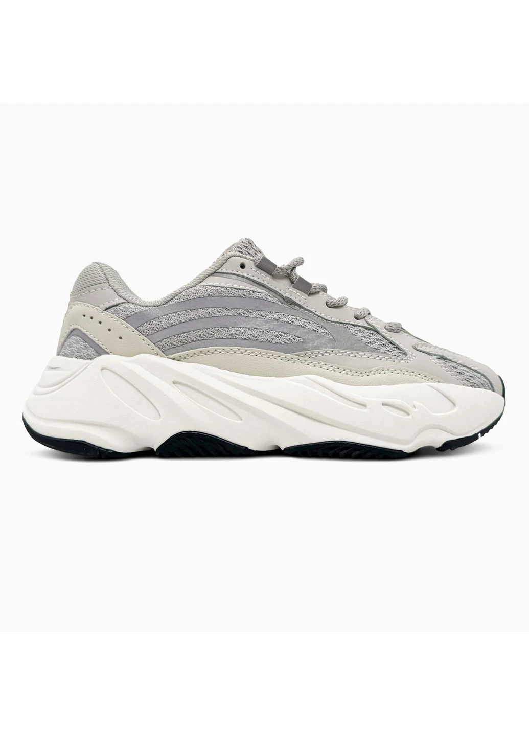 Комбіновані кросівки чоловічі adidas yeezy boost 700 v2 static адідас ізі буст демісезон No Brand