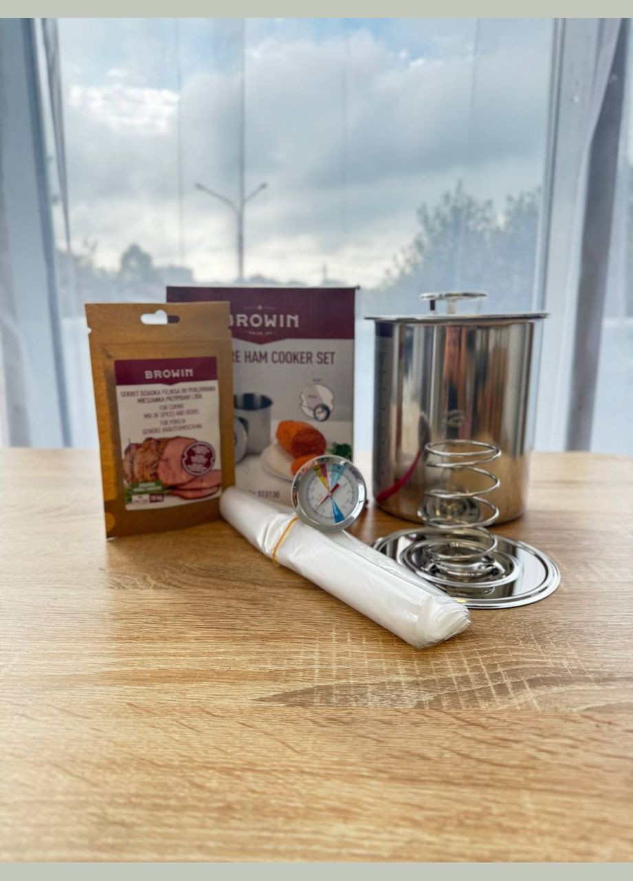 Шинковарка з термометром, пакетами і спеціями на 3 кг (313130) Browin (304771267)
