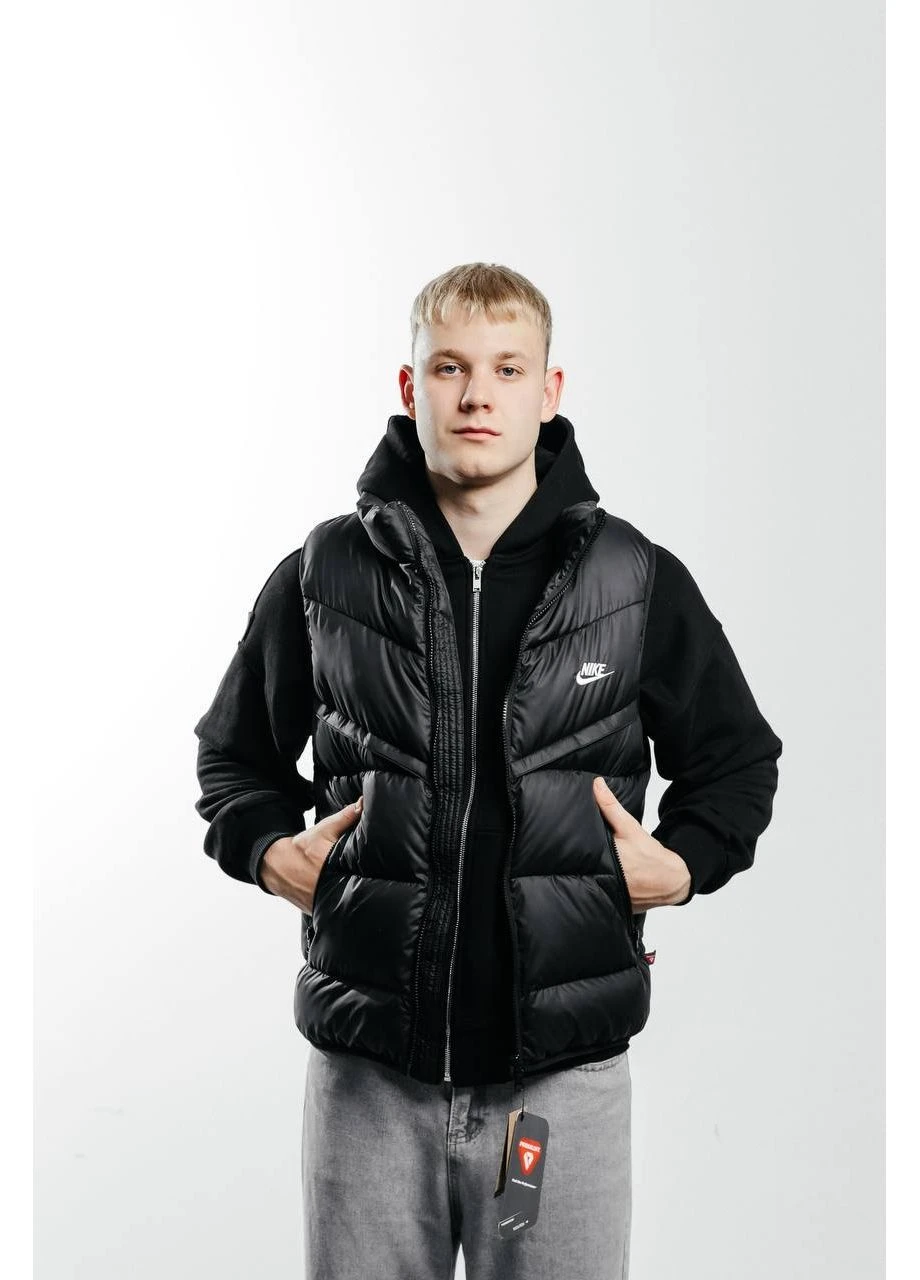 Чоловіча жилетка в стилі Storm-Fit Windrunner Black Vakko (362189156)