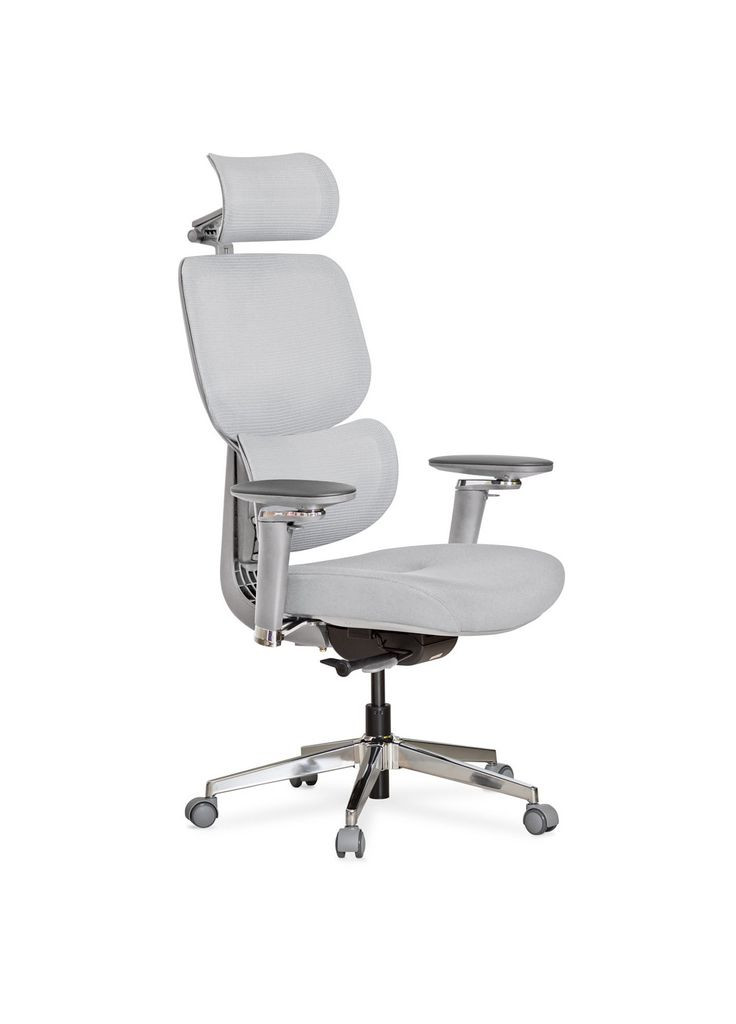 Офісне крісло (m472809) Mealux D2 Air Fabric Grey (366562192)