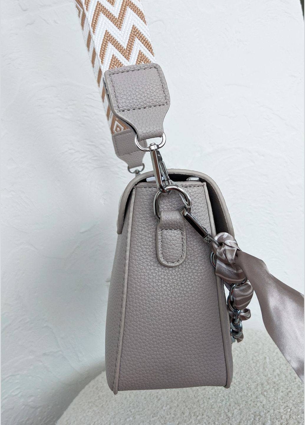 Міська жіноча сумка з клапаном і двома ремінцями InFashion Сумка (334629979)