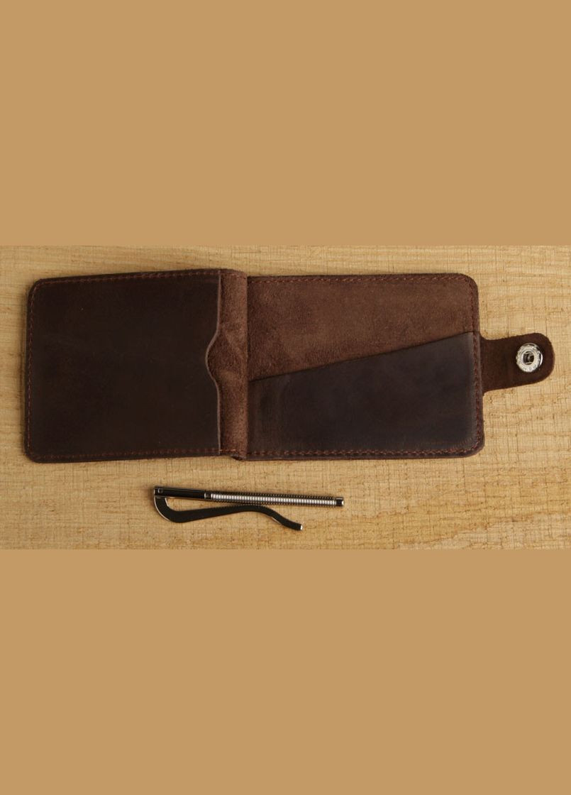 Затискач для купюр 13786 Коричневий Shvigel (297129620)