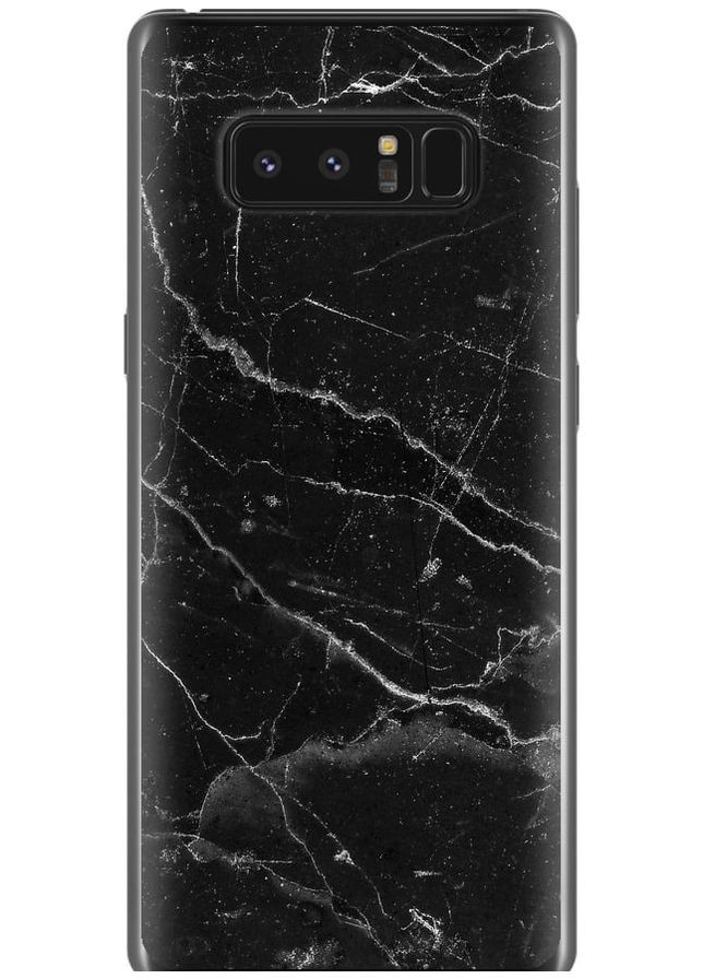 2D пластиковий чохол 'Чорний мармур v2' для Endorphone Samsung Galaxy Note 8 (316647343)