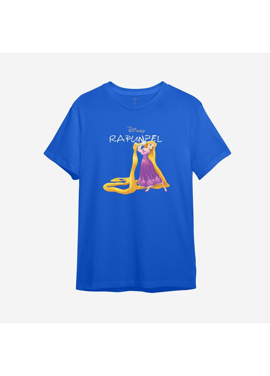 Синяя демисезонная детская футболка с принтом "rapunzel / рапунцель: запутанная история" (10487698524) ТiШОТКА