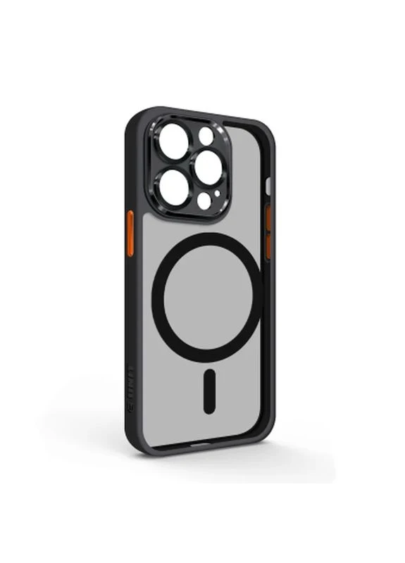 Чохол до мобільного телефона Unit MagSafe SE Apple iPhone 13 Pro Black Orange (ARM75370) ArmorStandart (399181689)