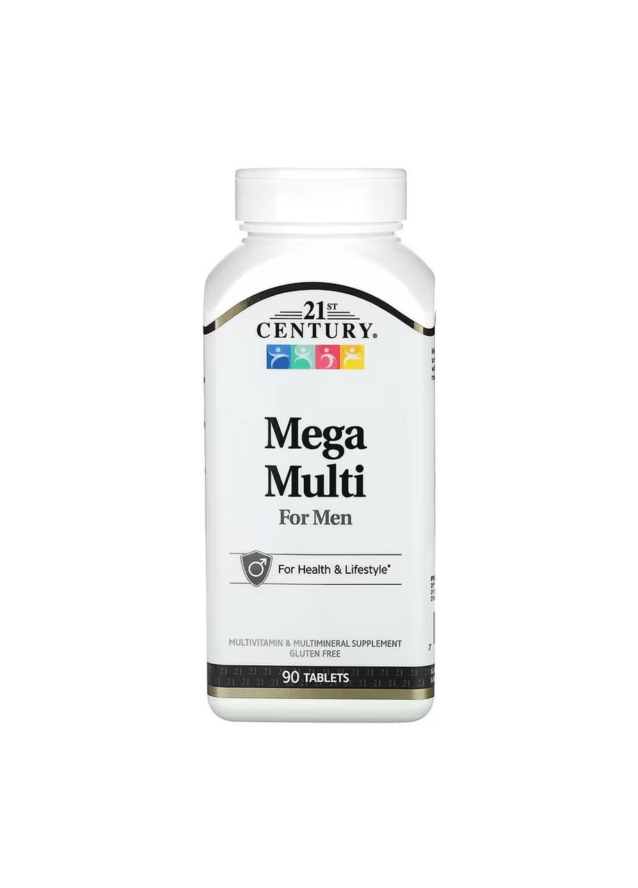 Mega Multi For Men - 90 tabs 21st Century (371776969)