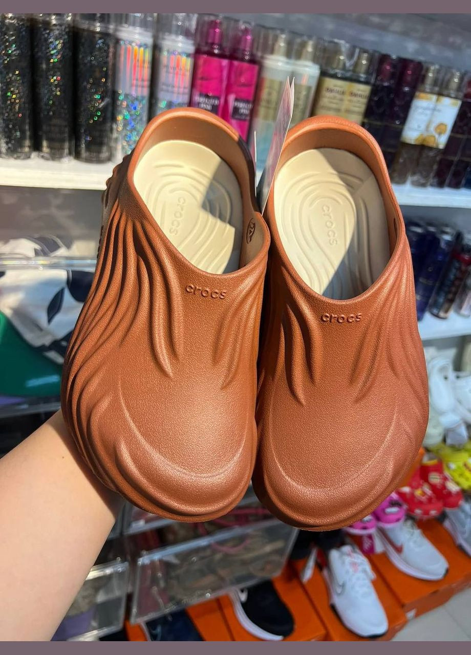 Чоловічі крокси Сірі Echo Clog Pond Crocs wave (340458578)