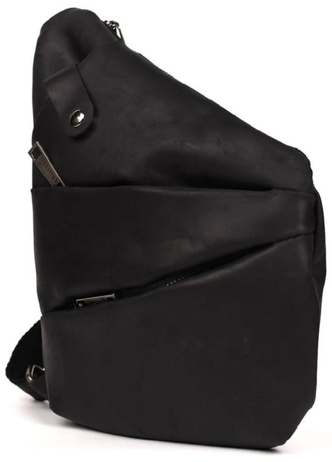 Сумка чоловіча через плече сумочка слінг в дорогу спортивний планшет для документів барсетка для телефону Чорний 34433 TARWA (332164459)