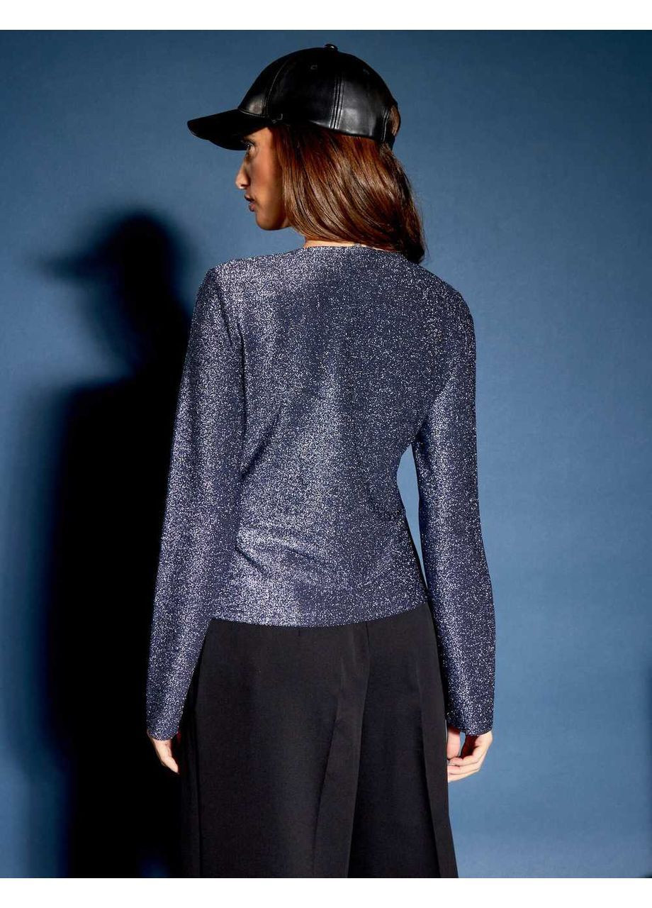 Топ демісезон,темно-синій-сріблястий, Kiabi (364548209)