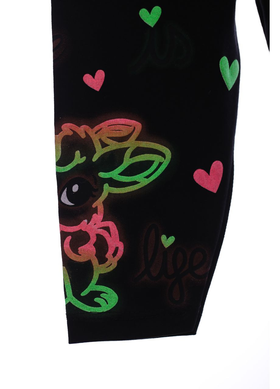 Велосипедки трикотажні з Метеликами чорні Cit Cit Kids 110 см (44814) BABYKROHA (297200021)