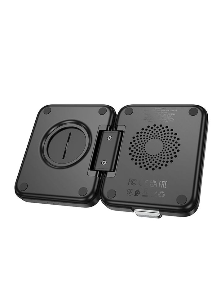 Беспроводное зарядное устройство CQ11 3-in-1 Magnetic Wireless 15W Hoco (351370951)
