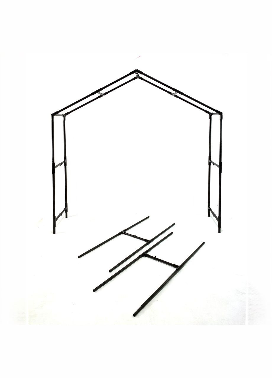 Садовая Арка для плетеных растений Bonita, стальная, разборная, черная 232*132*34 см Broody (300778500)