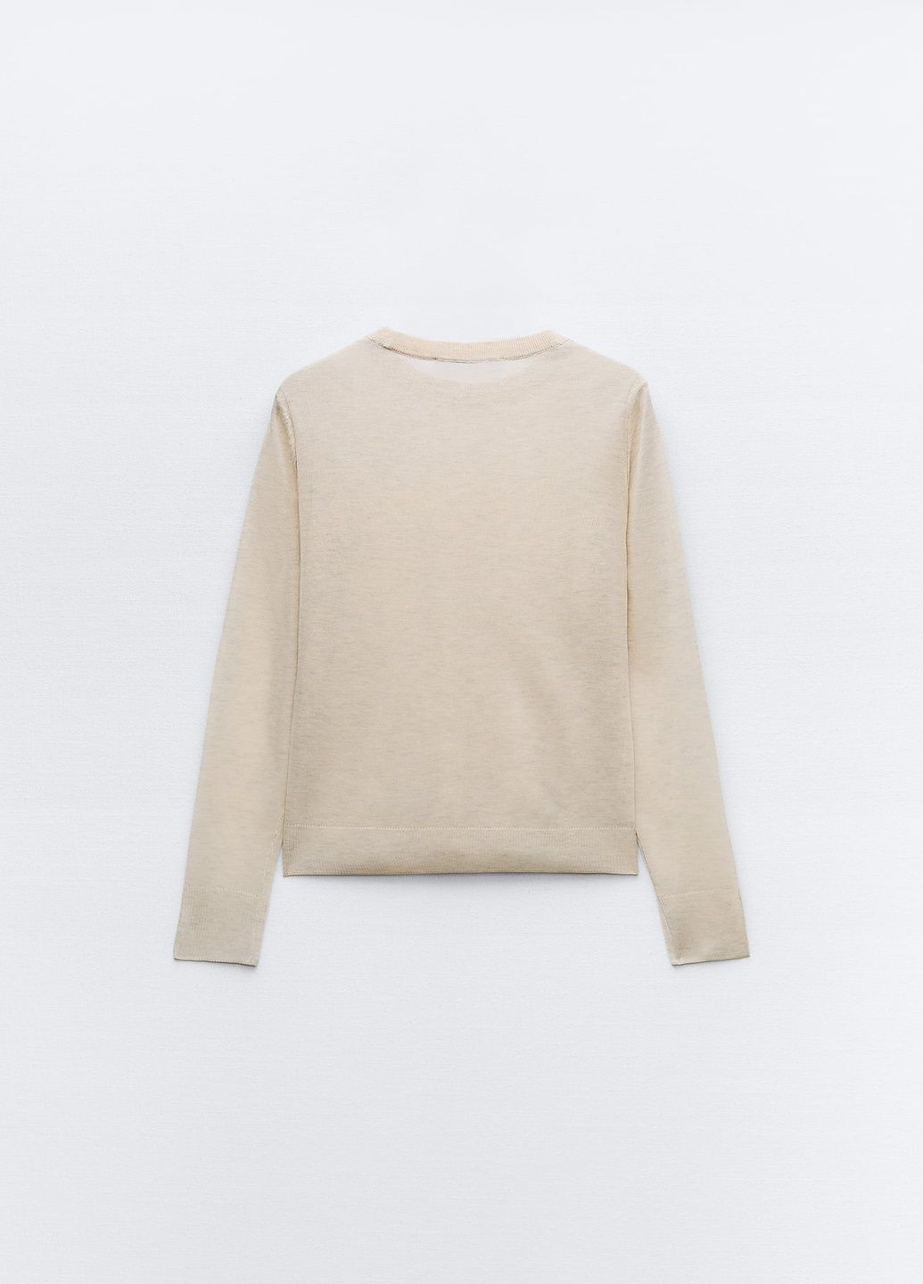 Пісочний демісезонний светр Zara