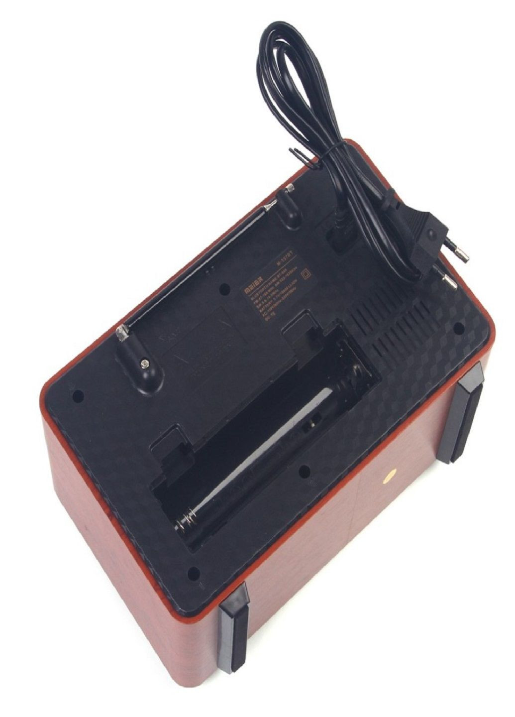 Радіоприймач портативний Meier M 157BT радіо на акумуляторі Коричневий VTech (319205427)