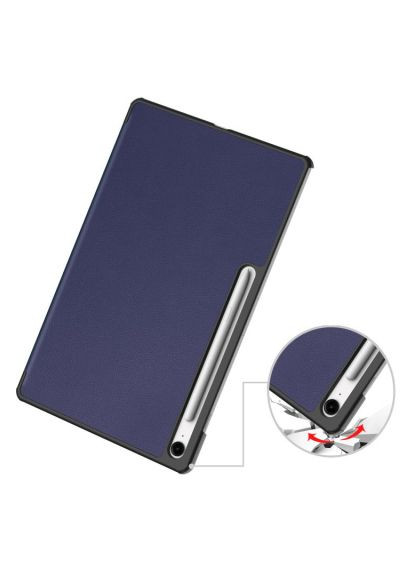 Чохол до планшета /SM-X626) 13.1" Deep Blue (713382) BeCover Smart Case Samsung Galaxy Tab S10 FE Plus (SM-X620 (366520226)