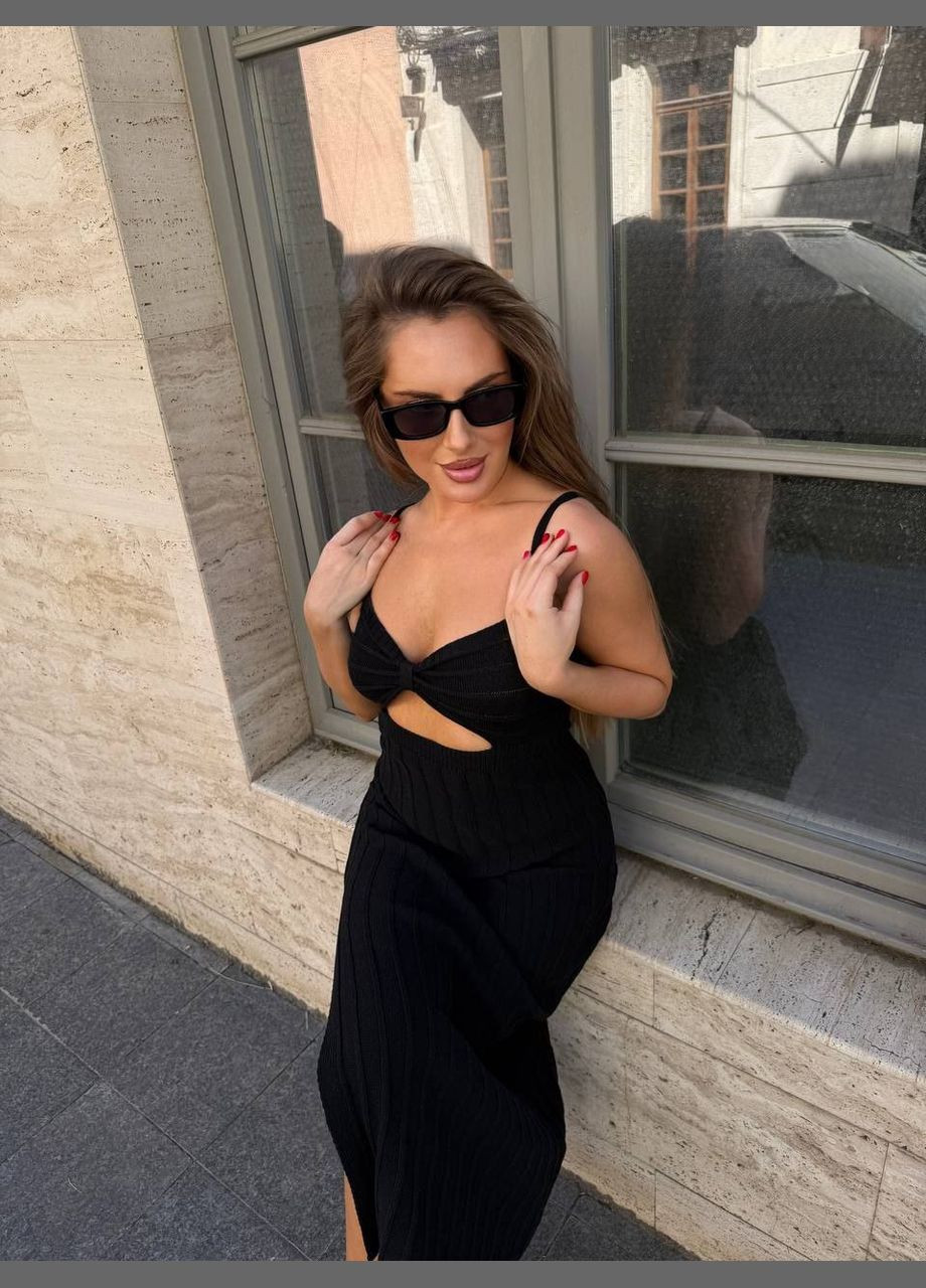 Чорна повсякденний сукня жіноча Україна однотонна