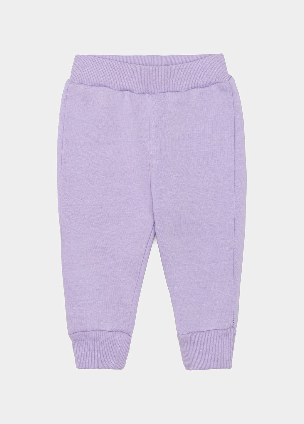 Сиреневый зимний костюм с брюками для девочки цвет сиреневый цб-00236005 Iggy