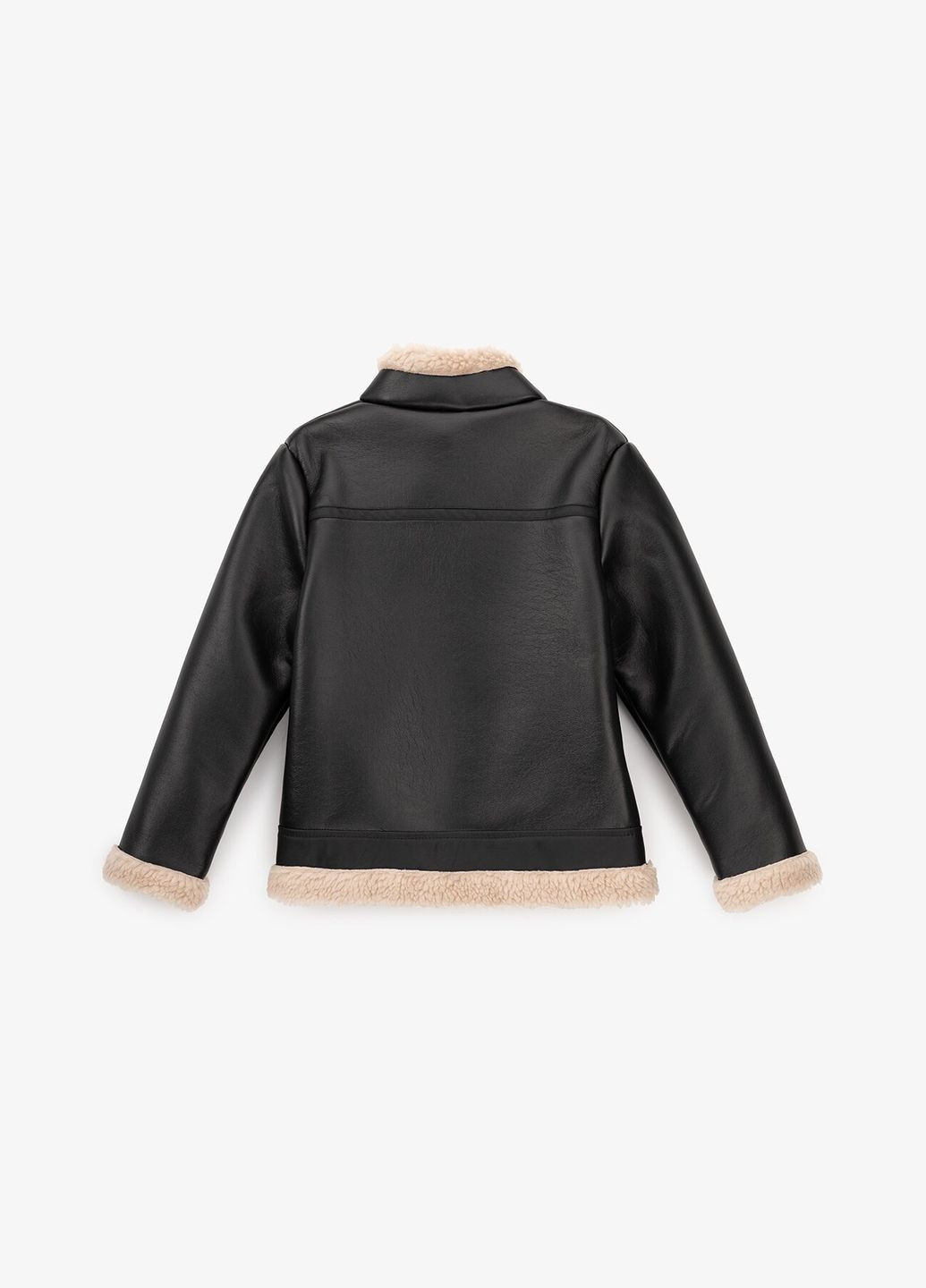 Чорна зимня дублянка для хлопчика 201910 158 см shop (2000990787583) #sbabam