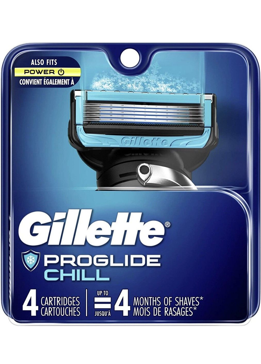 Змінні картриджі для бритви ProGlide Chill 4 картриджа Gillette (278773521)
