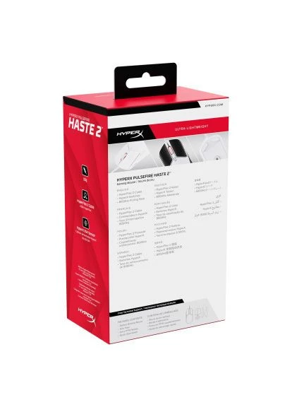 Мышь Pulsefire Haste 2 USB White (6N0A8AA) HyperX (396683861)